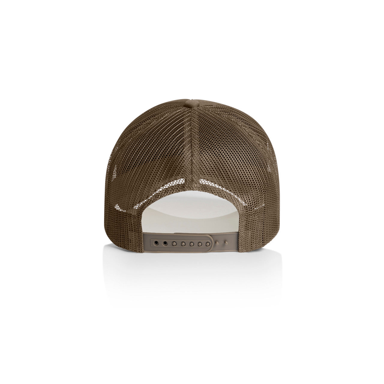 Frame Foam Trucker Cap Walnut - Back