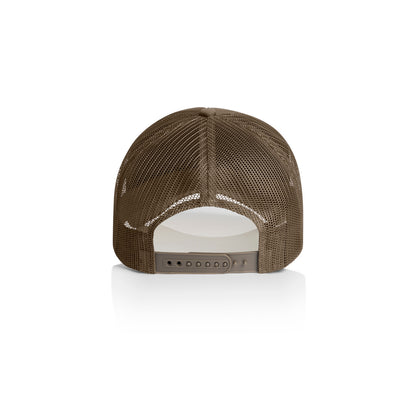 Frame Foam Trucker Cap Walnut - Back