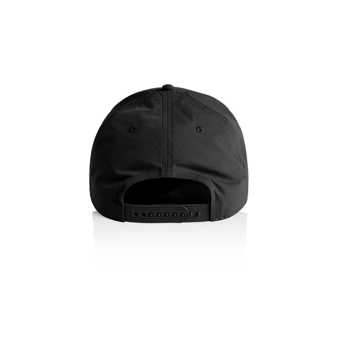 Frame Nylon Cap Black - Back