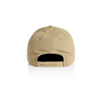 Frame Nylon Cap Khaki - Back