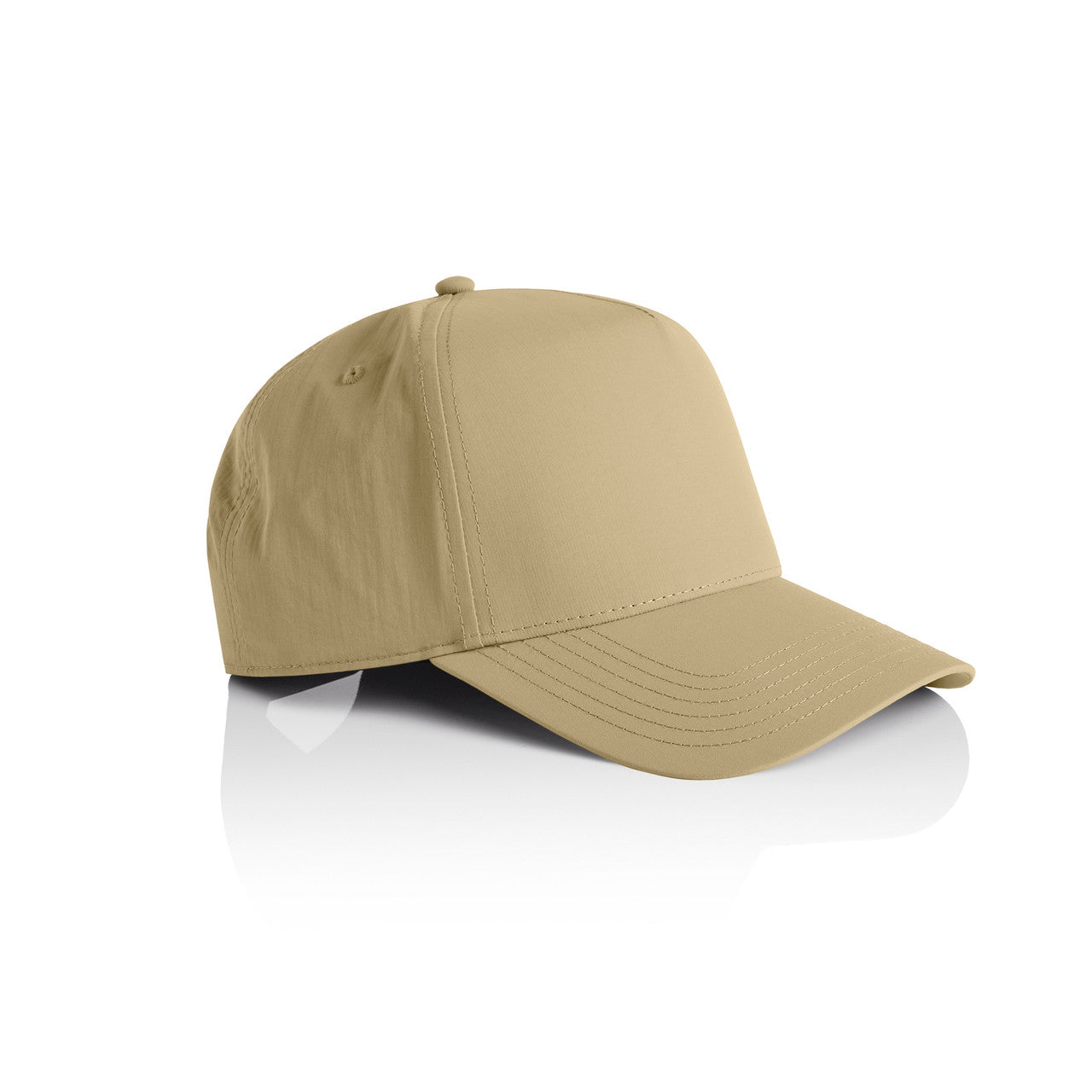 Frame Nylon Cap Khaki - Side