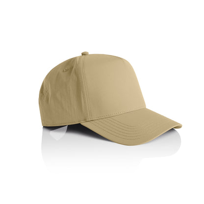 Frame Nylon Cap Khaki - Side