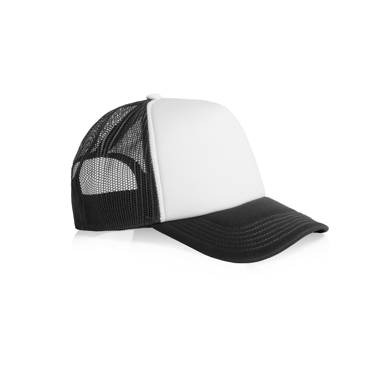 Frame Foam TwoTone Trucker White/Coal - Side