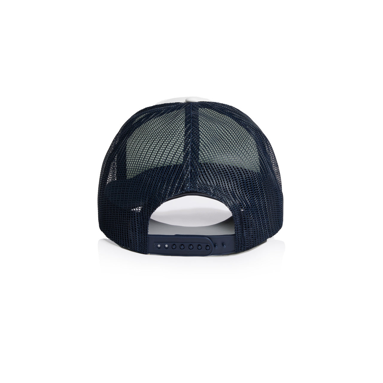 Frame Foam TwoTone Trucker White/Navy - Back