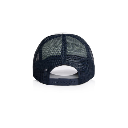 Frame Foam TwoTone Trucker White/Navy - Back