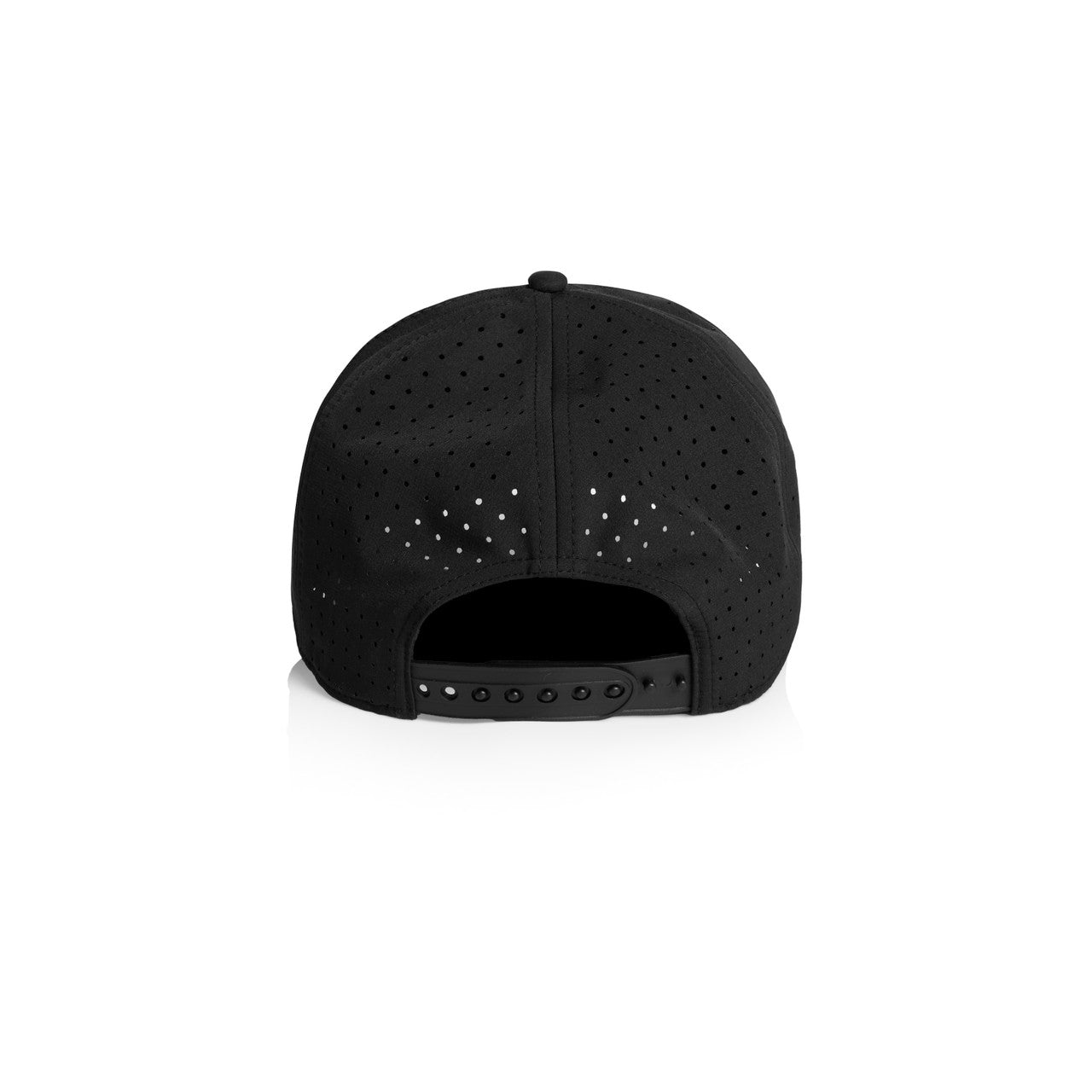 Frame Perforated Cap Black - Back