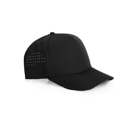 Frame Perforated Cap Black - Side
