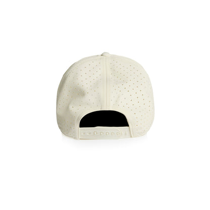 Frame Perforated Cap Ecru - Back