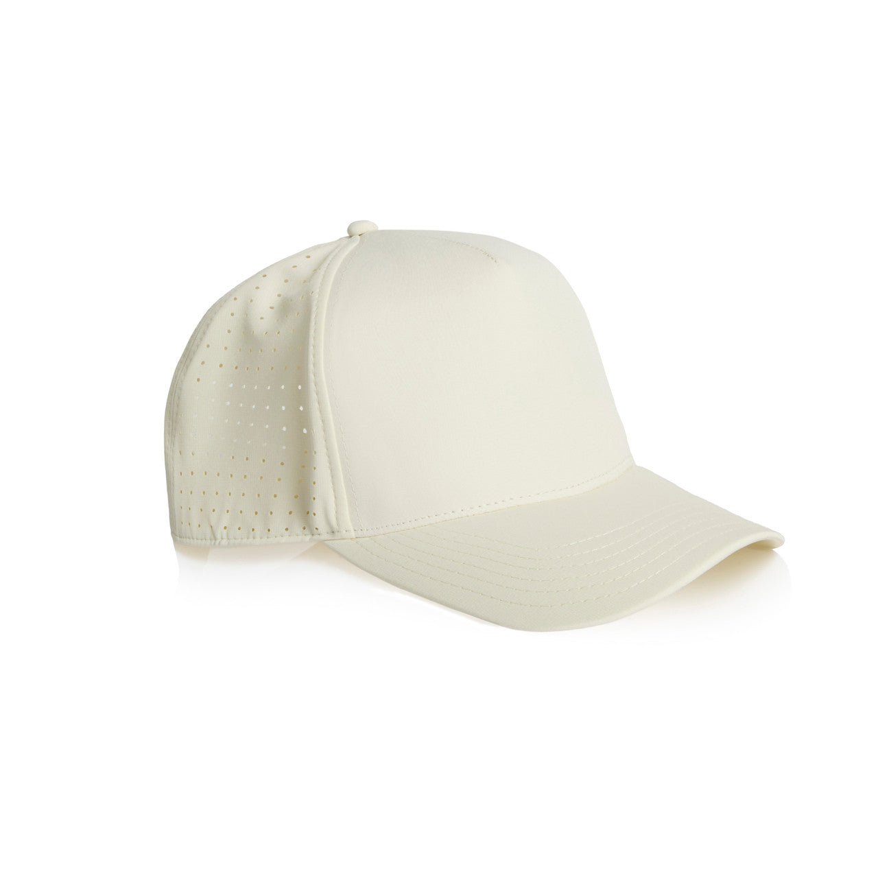 Frame Perforated Cap Ecru - Side