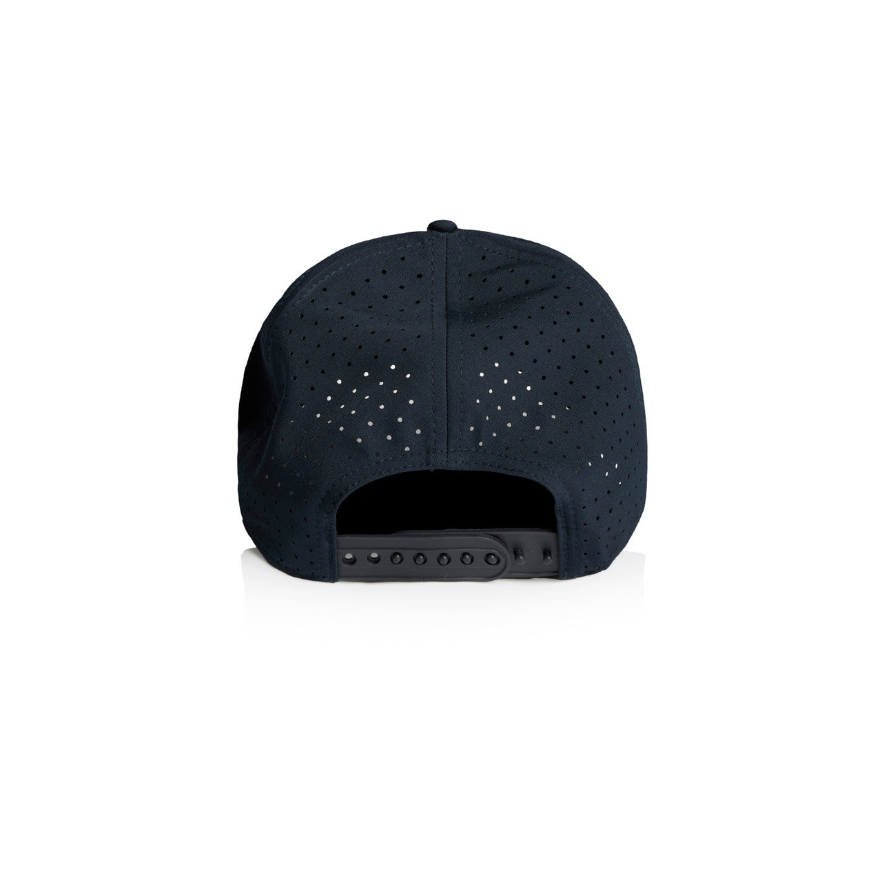 Frame Perforated Cap Navy - Back
