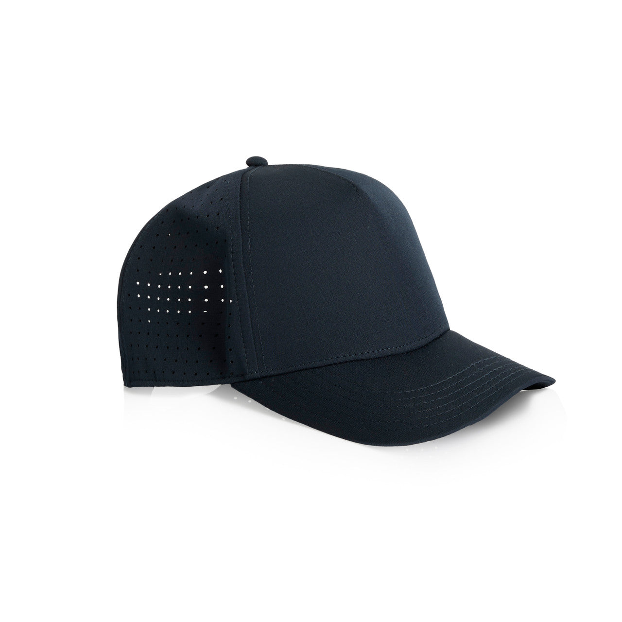 Frame Perforated Cap Navy - Side