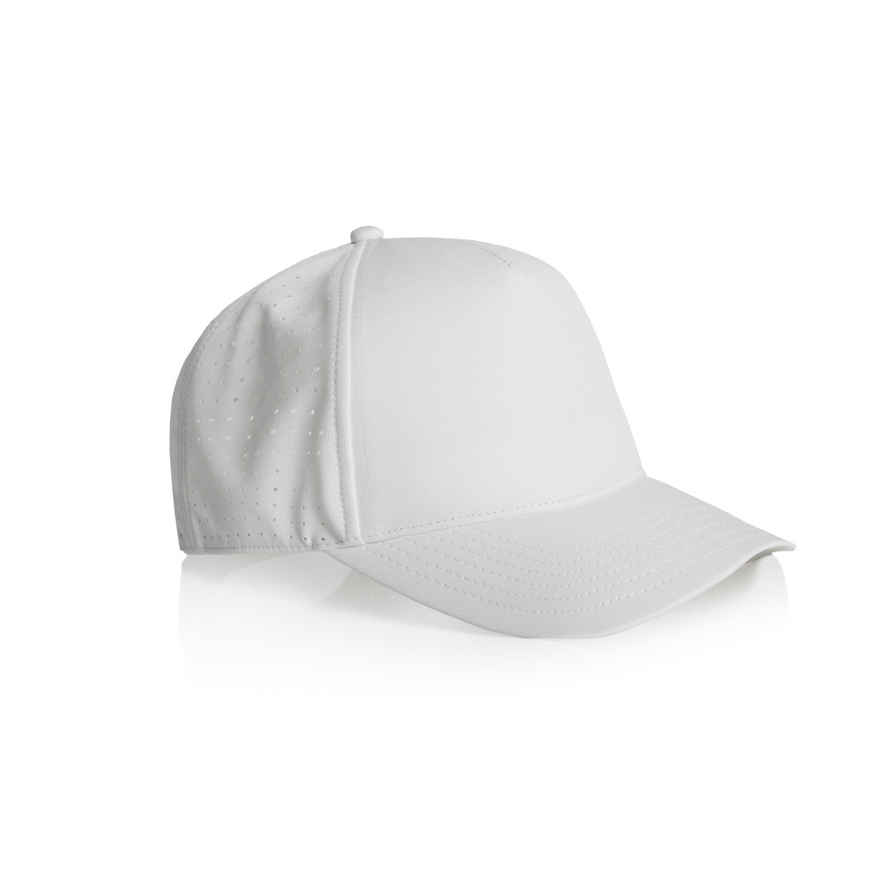 Frame Perforated Cap White - Side