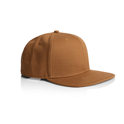 Stock Canvas Cap Camel - Side