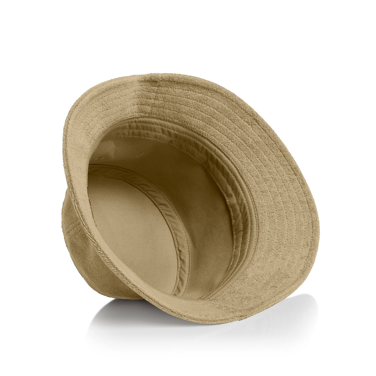 Terry Bucket Hat Khaki - Back