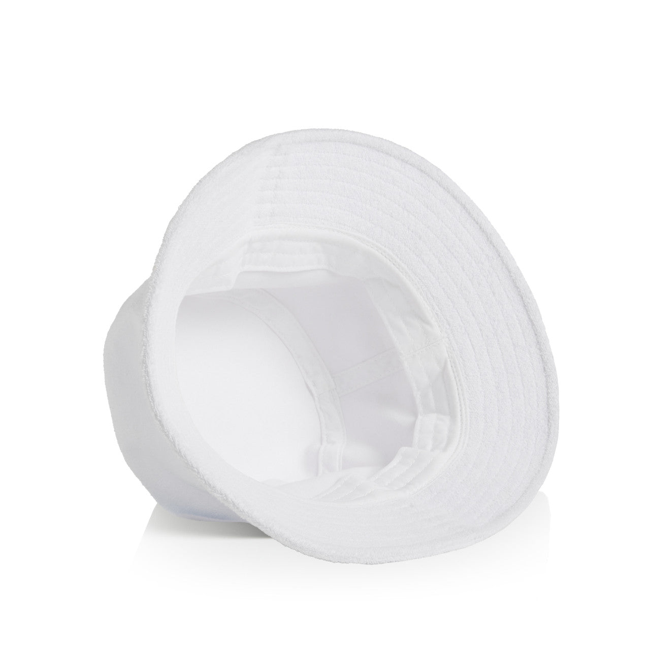 Terry Bucket Hat White - Back