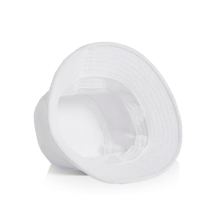Terry Bucket Hat White - Back