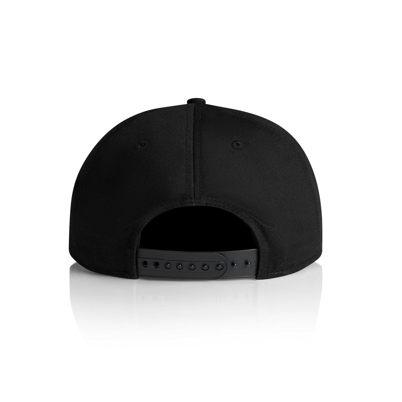 Stock 7Panel Cap Black - Back