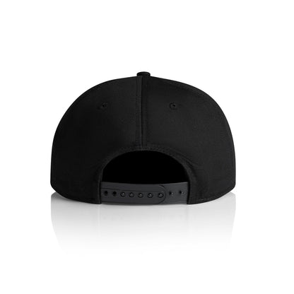 Stock 7Panel Cap Black - Back