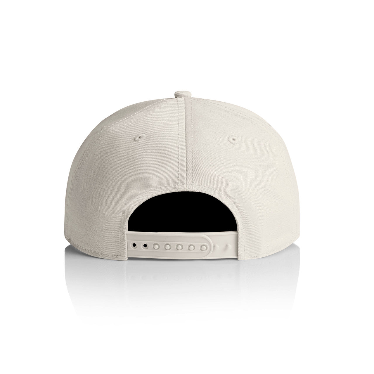 Stock 7Panel Cap Bone - Back