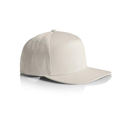 Stock 7Panel Cap Bone - Side