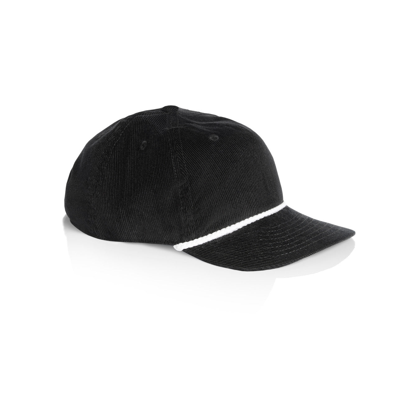 Class Cord Rope Cap Black_White - Side