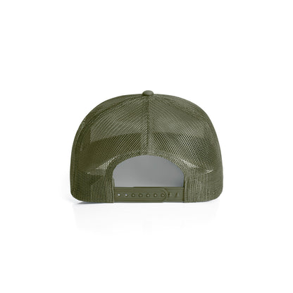 Mesh Trucker Cap Army - Back