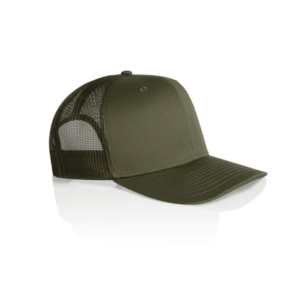 Mesh Trucker Cap Army - Side