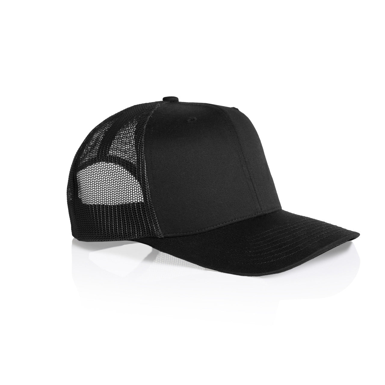 Mesh Trucker Cap Black - Side