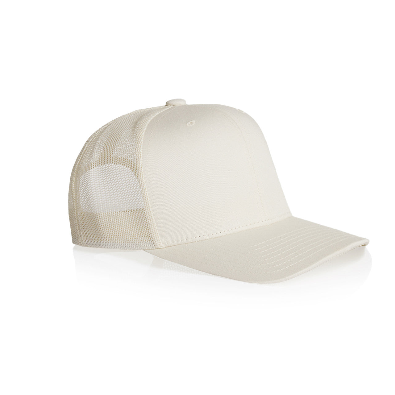 Mesh Trucker Cap Ecru - Side