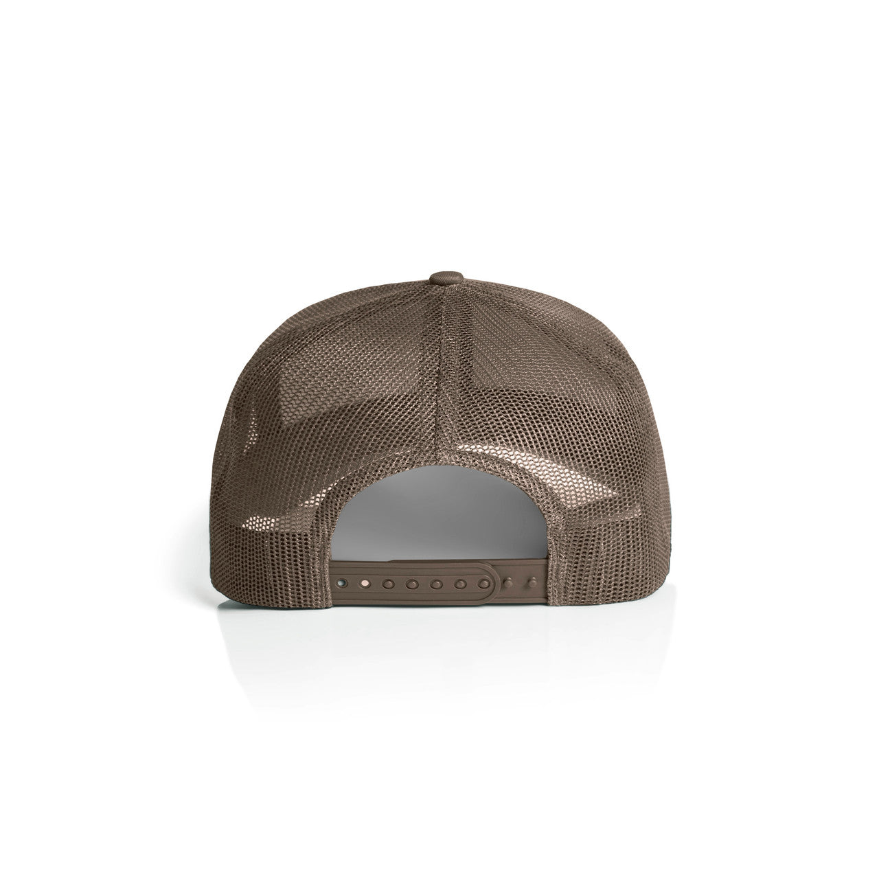 Mesh Trucker Cap Walnut - Back
