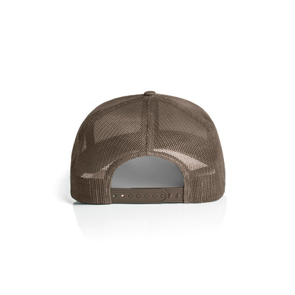Mesh Trucker Cap Walnut - Back