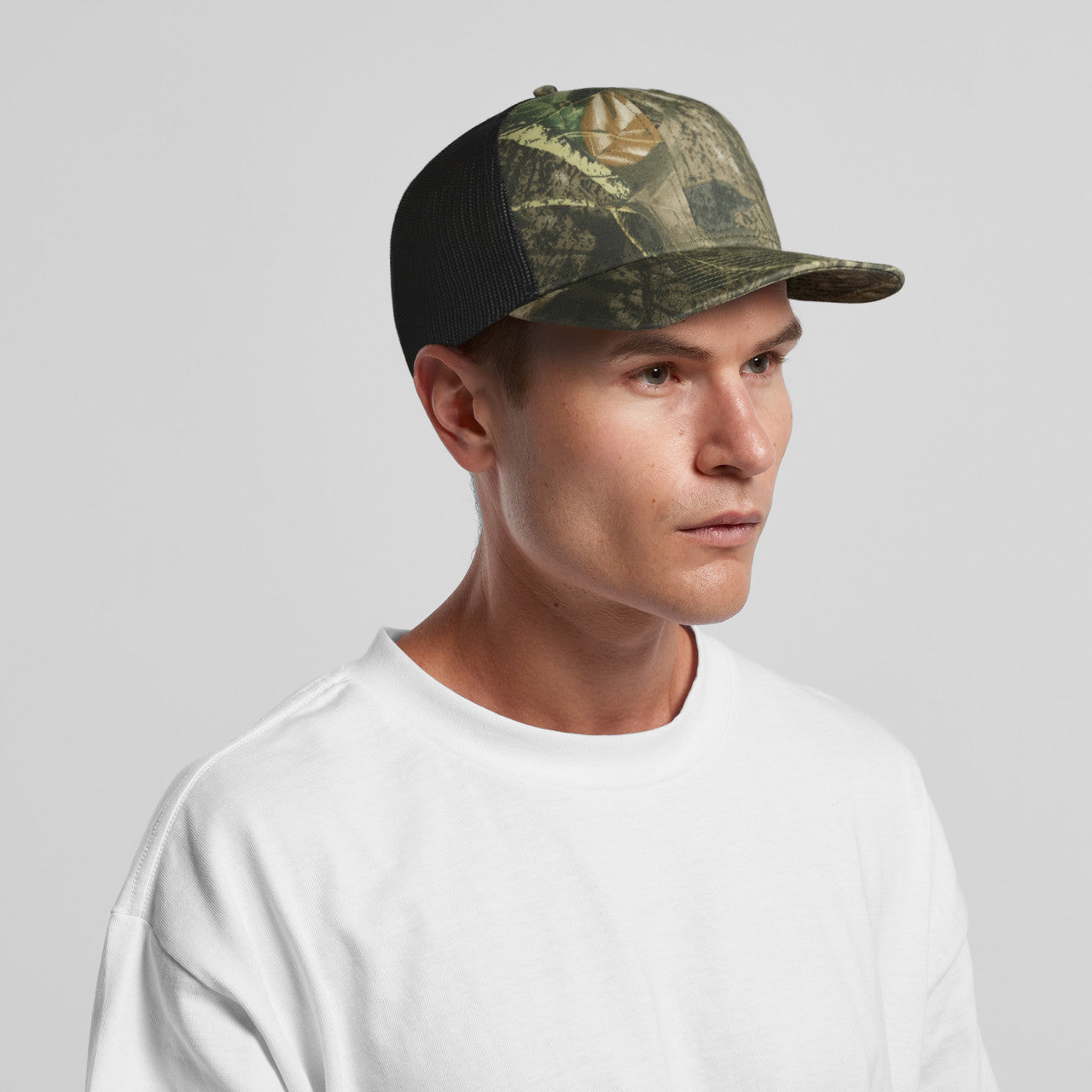 Mesh Contrast Camo Cap 1191C