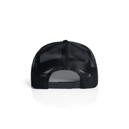 Mesh Contrast Trucker Cap Ink Blue/Black - Back