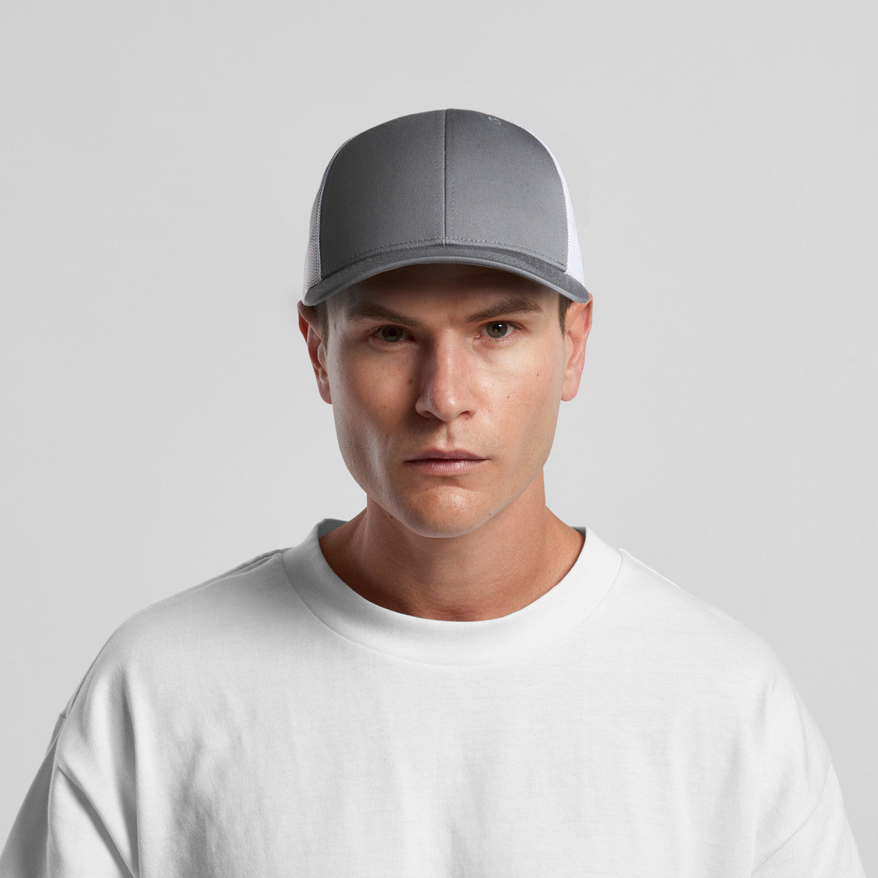 Mesh Contrast Trucker Cap Turn