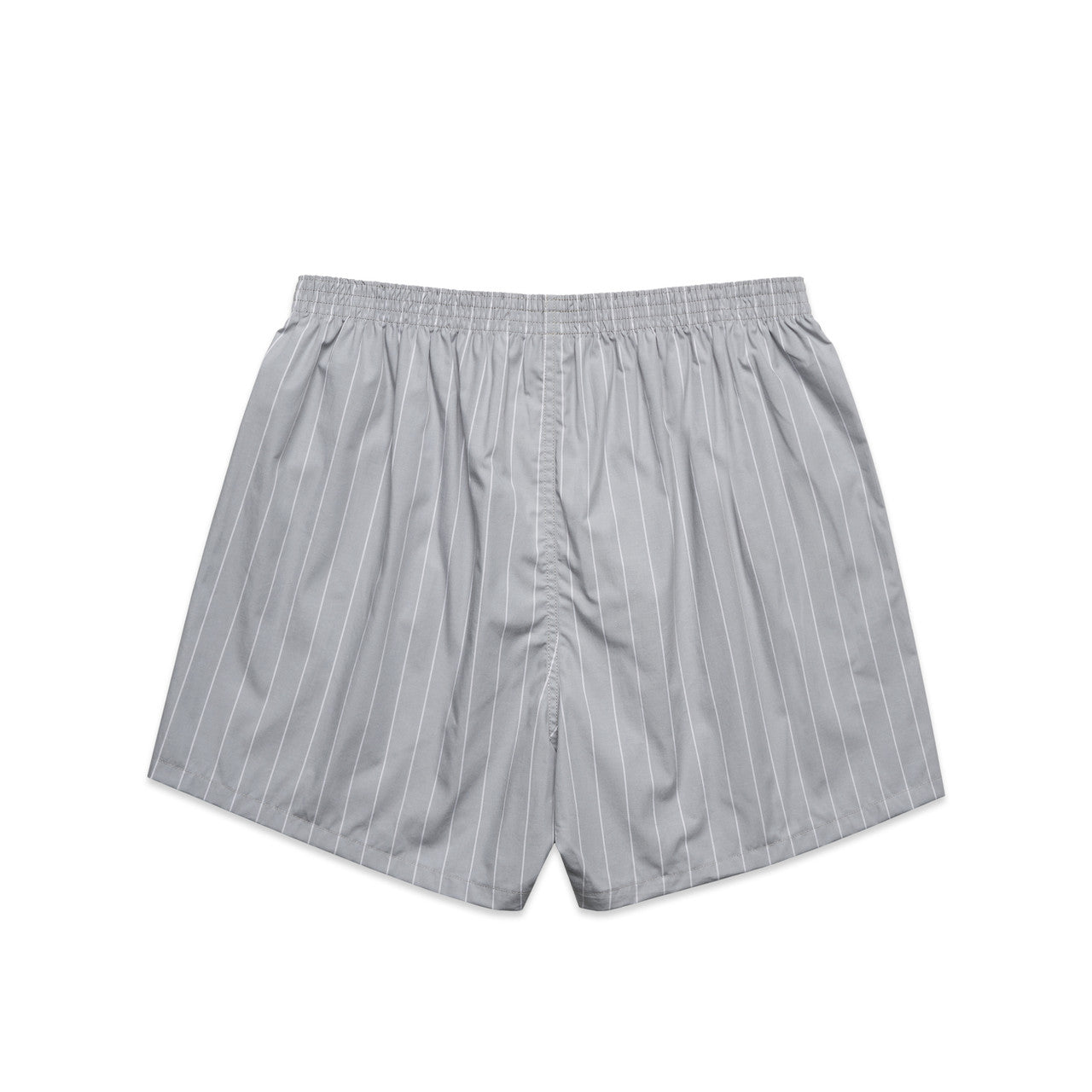 Boxer Fine Stripe Shorts Smoke/White - Back