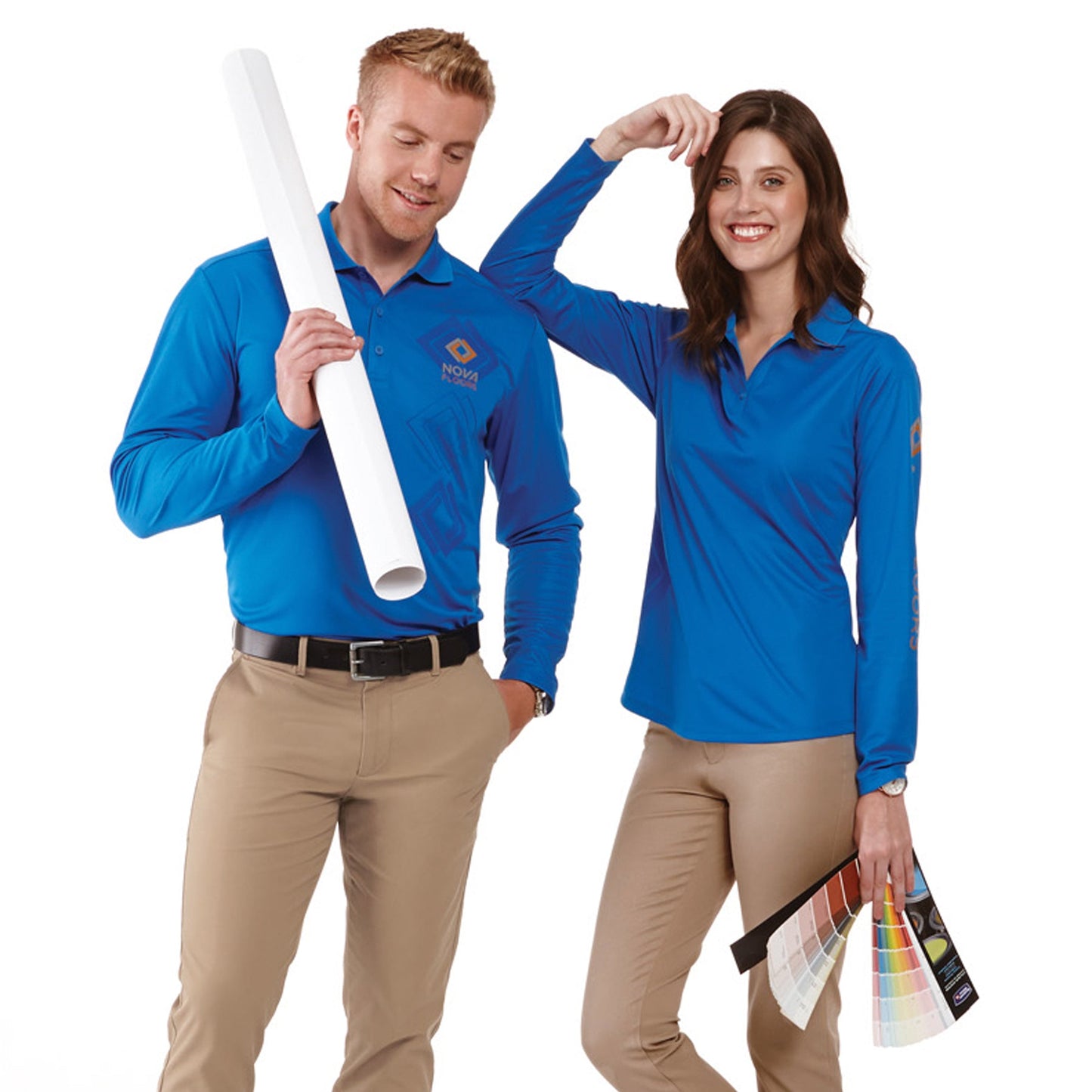 Mori Long Sleeve Polo - Mens
