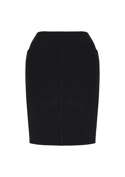 Womens Siena Bandless Pencil Skirt - Black 20