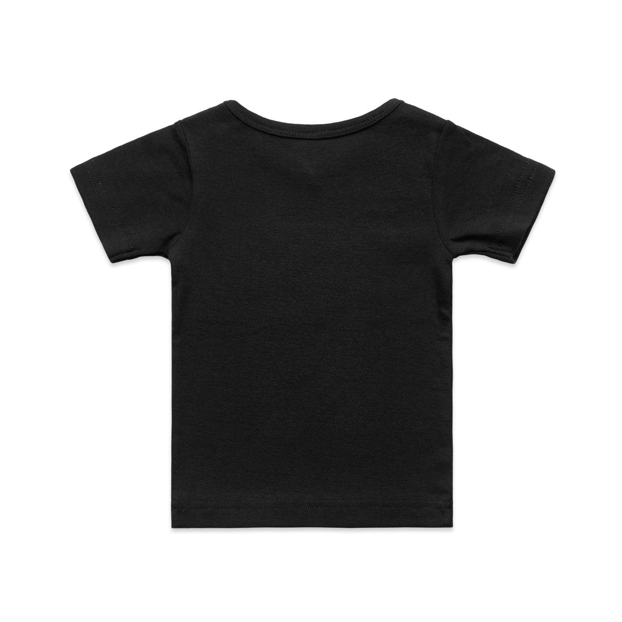 Organic Infant Wee Tee Black - Back