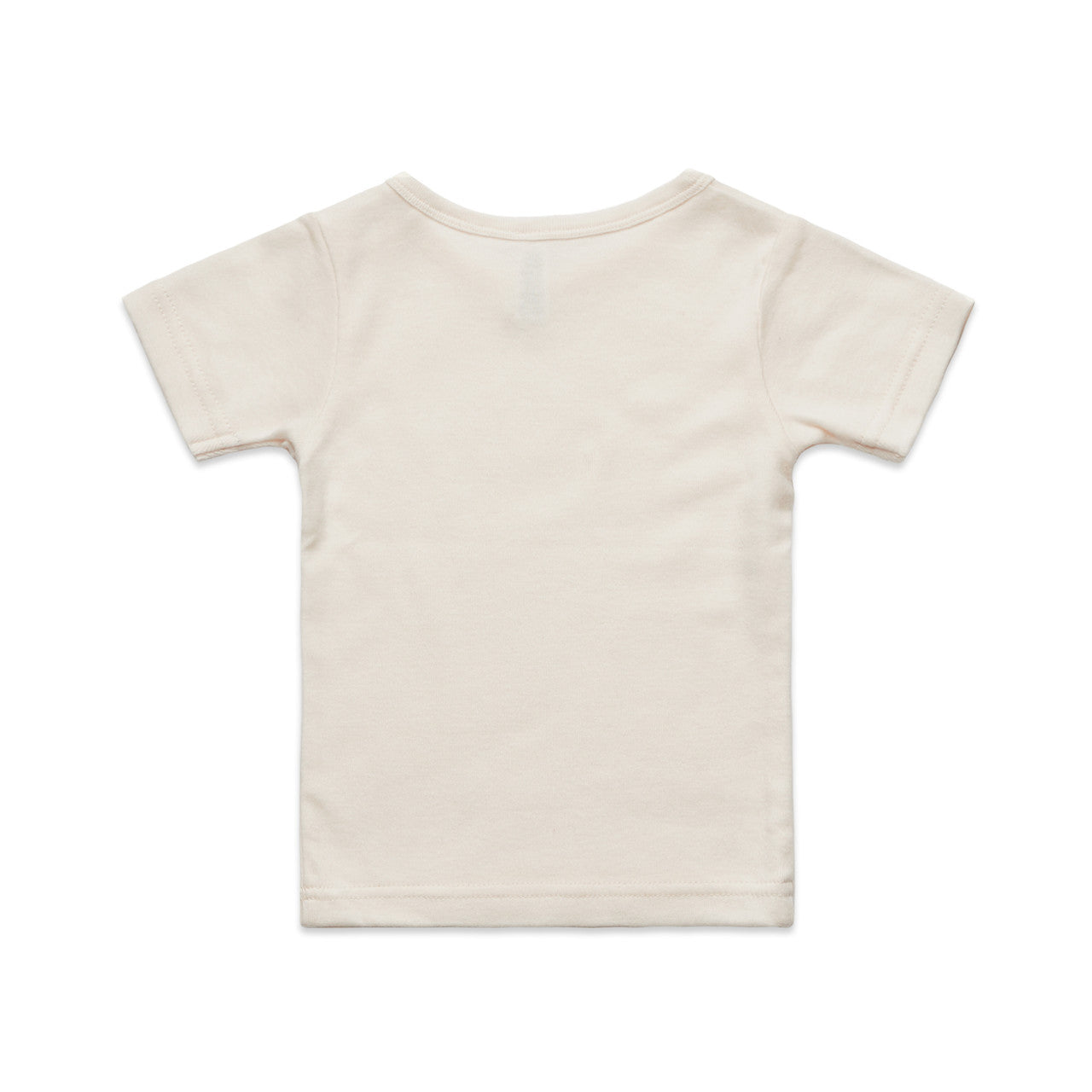 Organic Infant Wee Tee Natural - Back