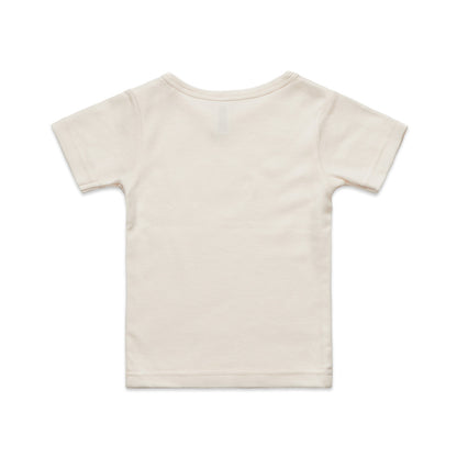 Organic Infant Wee Tee Natural - Back