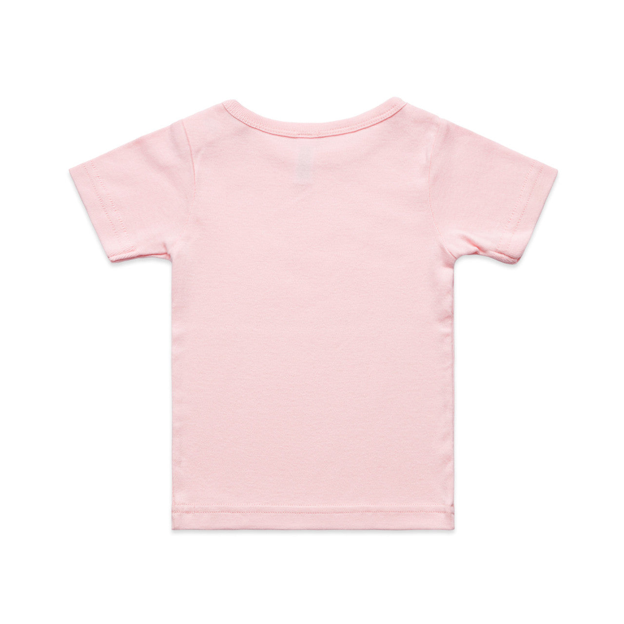 Organic Infant Wee Tee Pink - Back