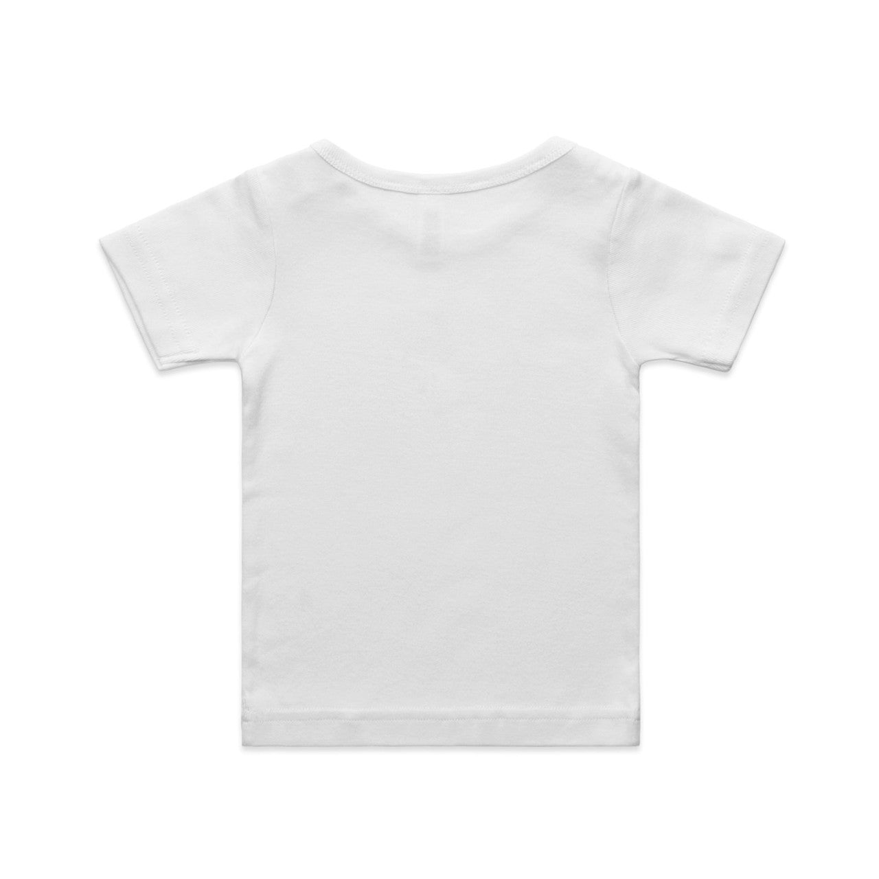 Organic Infant Wee Tee White - Back