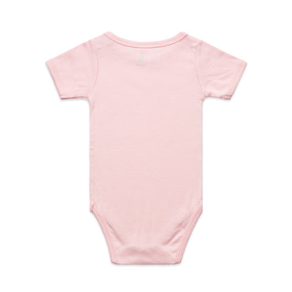 Organic Infant MiniMe OnePiece Pink - Back