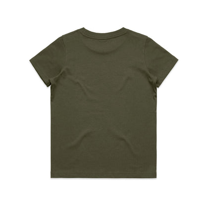 Kids Staple Tee Army - Back