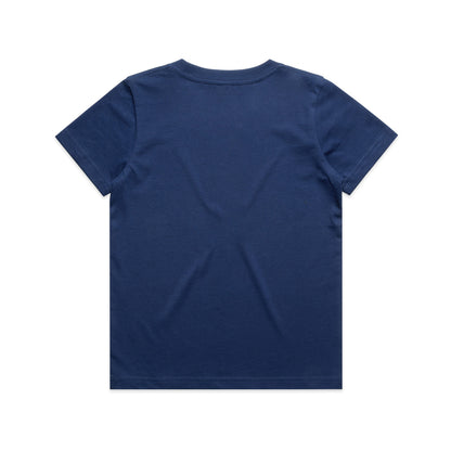 Kids Staple Tee Cobalt - Back