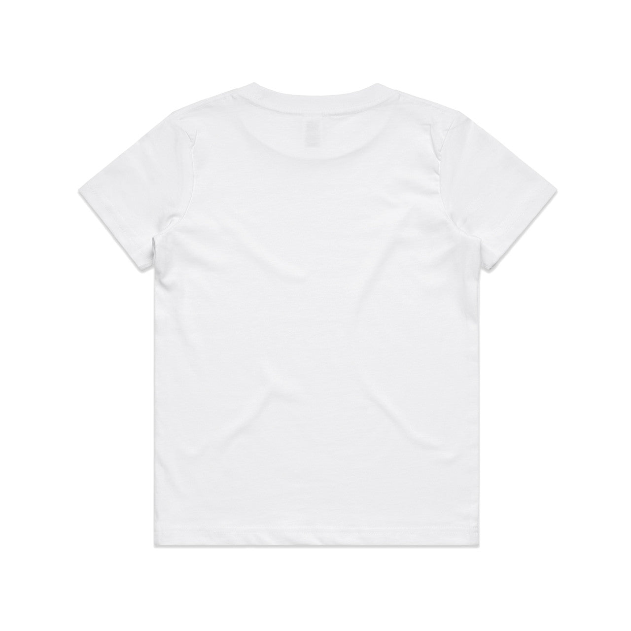 Kids Staple Tee White - Back