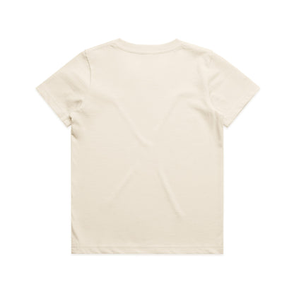 Youth Staple Tee Ecru - Back
