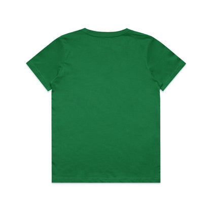 Kids Staple Tee Kelly Green - Back