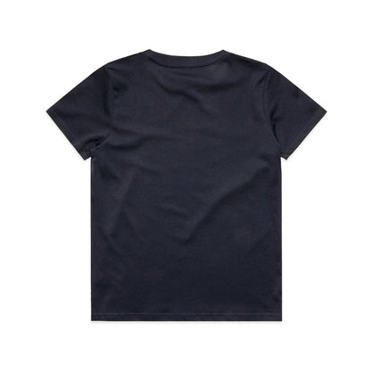 Youth Staple Tee Navy - Back