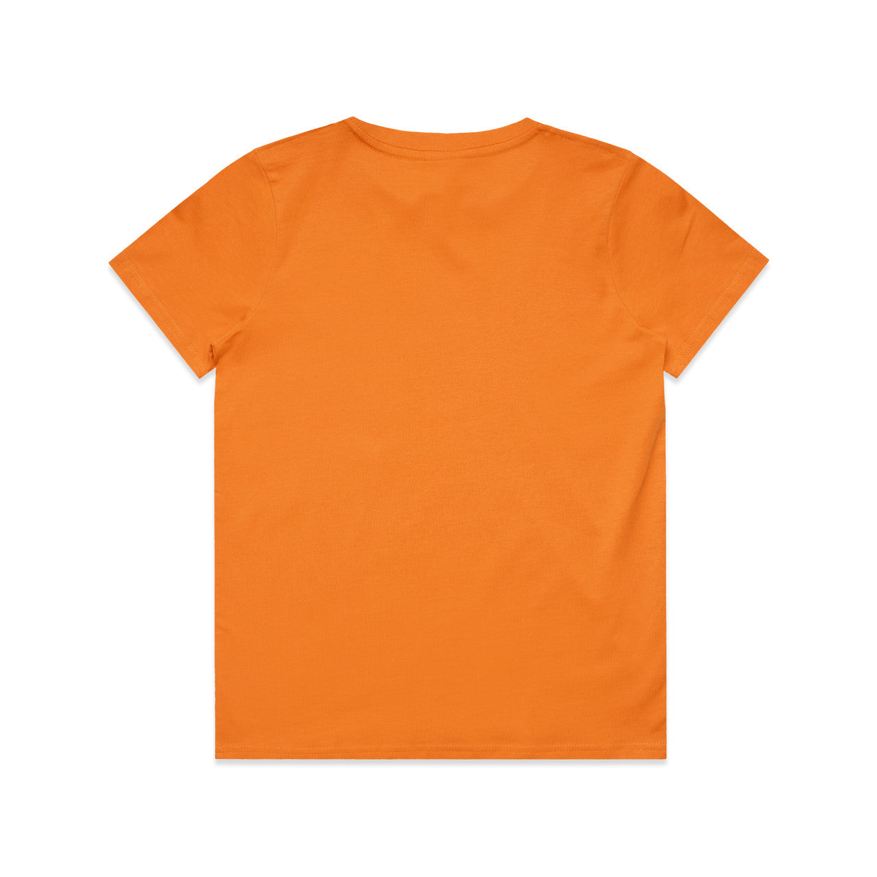 Kids Staple Tee Orange - Back